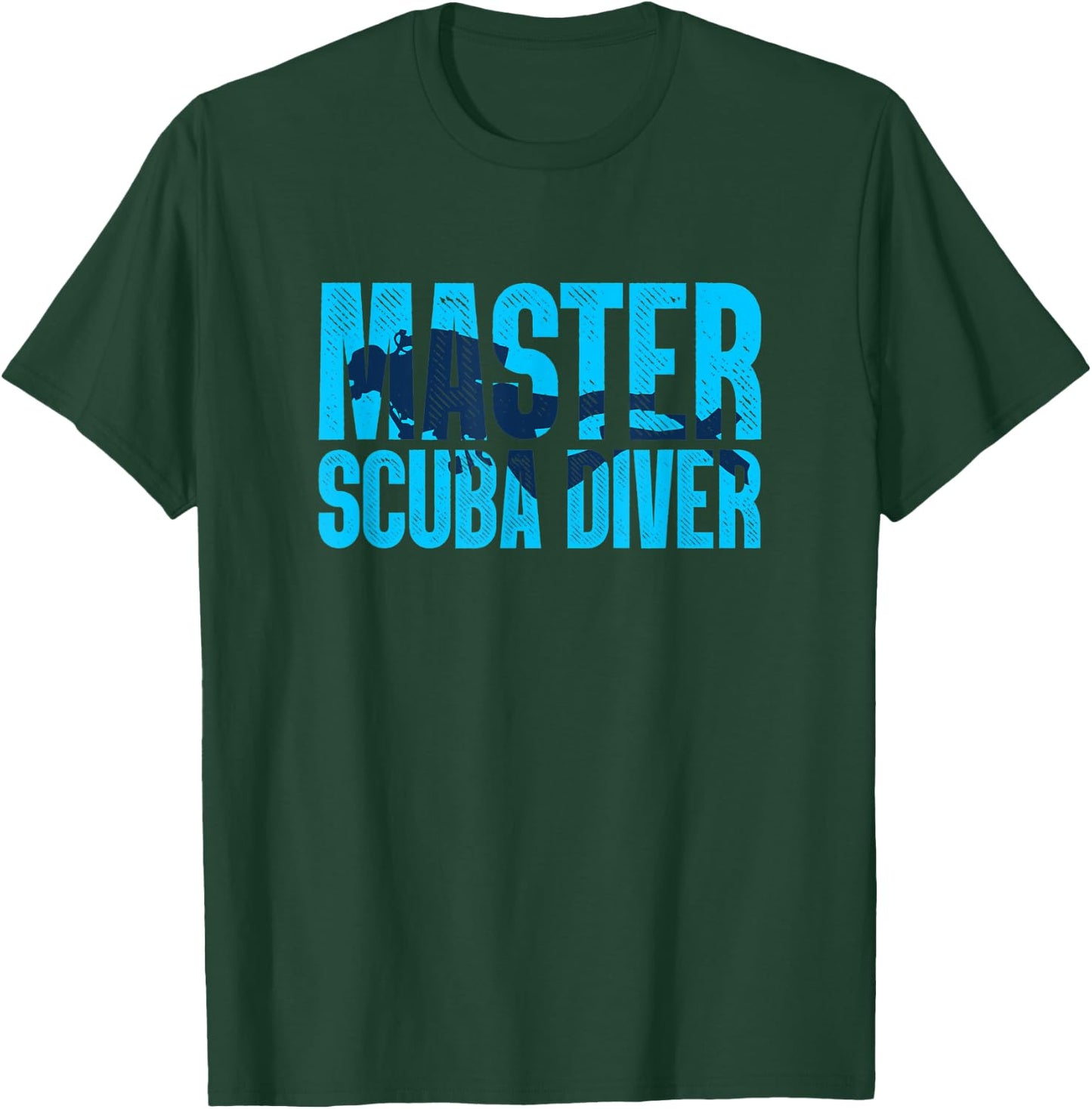 Master Scuba Diver Scuba Diving Divemasters T-Shirt - T-Shirt | Forest