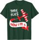 Now I'm 6th Birthday Time Flies Child 6 Year Old Cool B-Day T-Shirt - T-Shirt | Forest