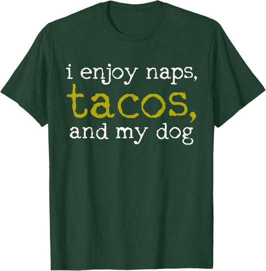 Taco Mexican Foodie Gift Taco Funny T-Shirt - T-Shirt | Forest