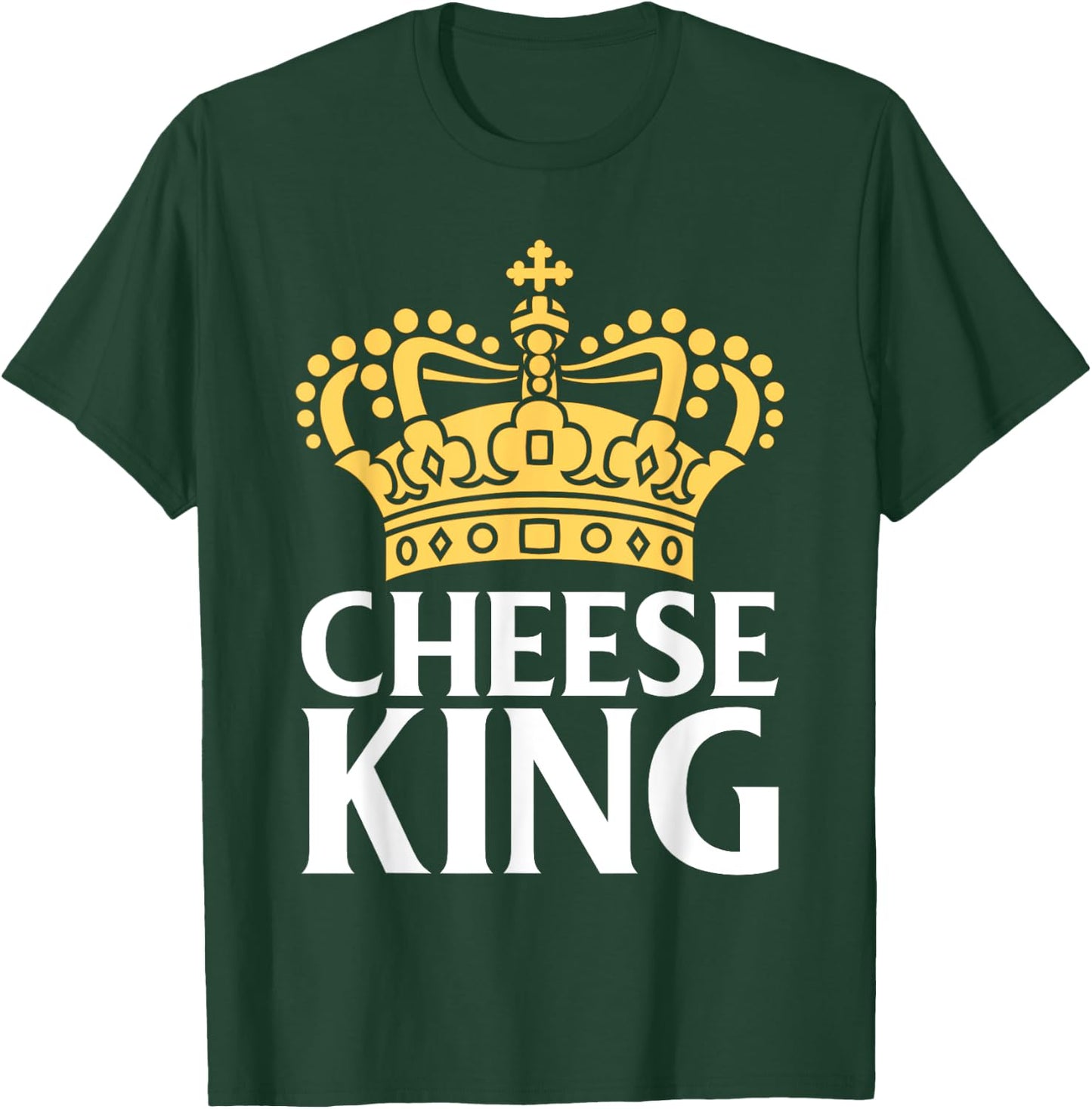 Cheese King Snack Cheese T-Shirt - T-Shirt | Forest