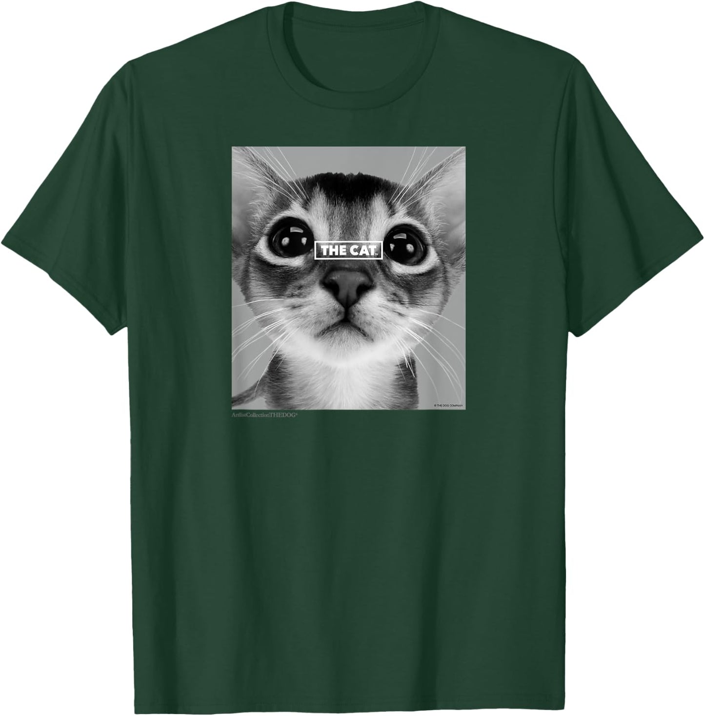 Artlist Collection THE CAT Abyssinian Men Women T-Shirt - T-Shirt | Forest