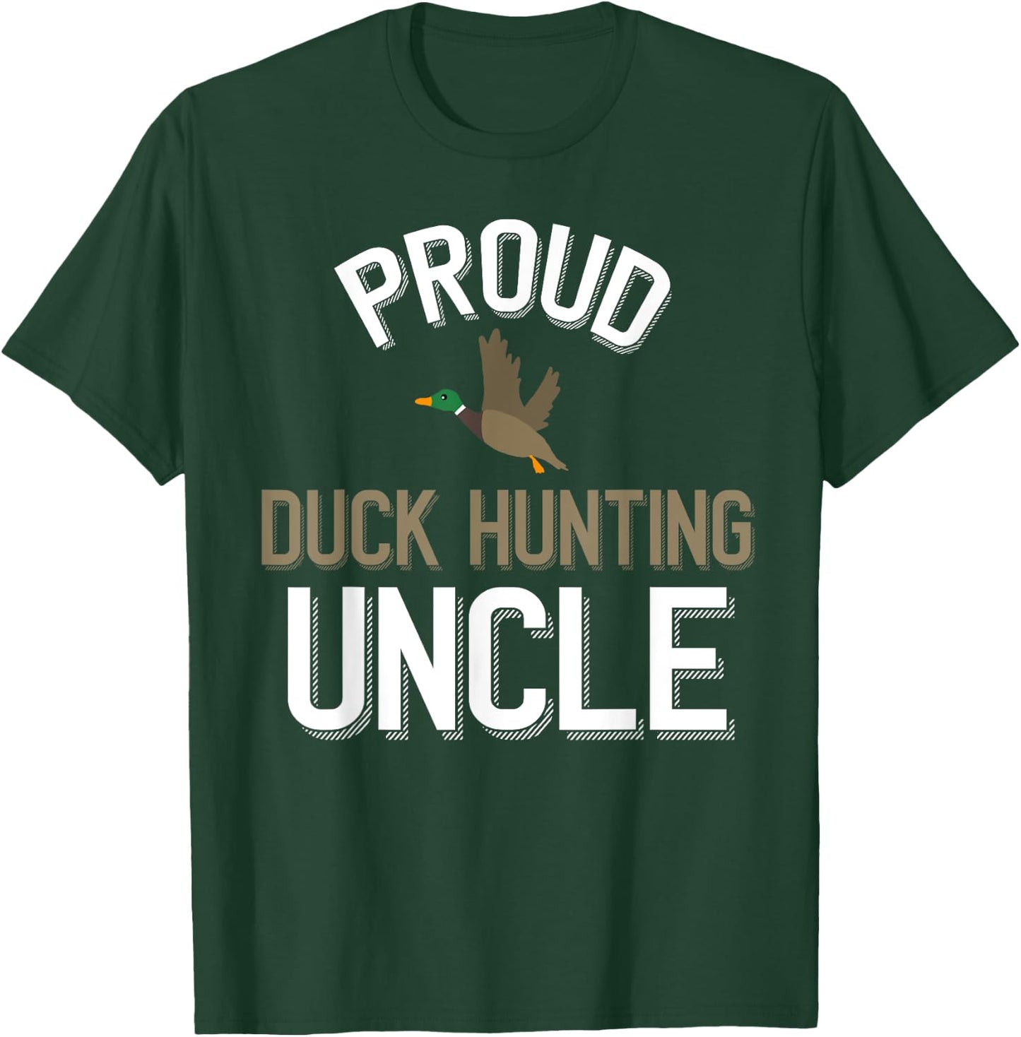Proud Duck Hunting Uncle T-Shirt - T-Shirt | Forest