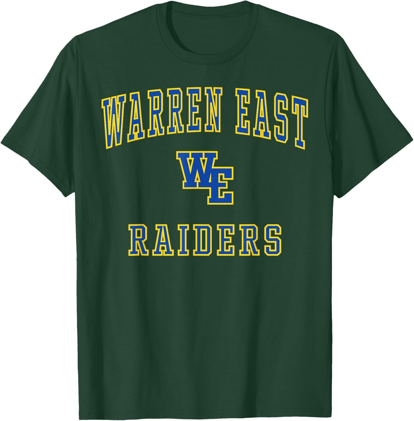 East Warren High School Raiders C1 T-Shirt - T-Shirt | Forest