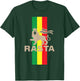 Lion of Judah Judah Rasta Rastafari Reggae T-Shirt - T-Shirt | Forest