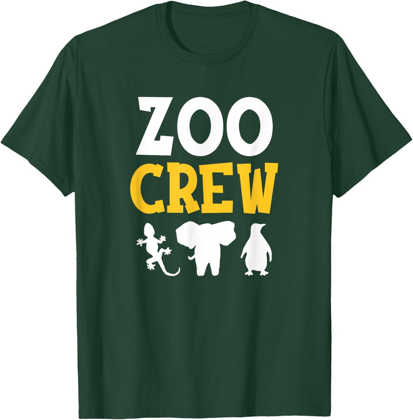 Cool Zoo Crew Shirt for Kids or Adults Zoo T-Shirt - T-Shirt | Forest