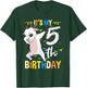 Its My 5th Birthday Dabbing Goat T-Shirt - T-Shirt | Forest