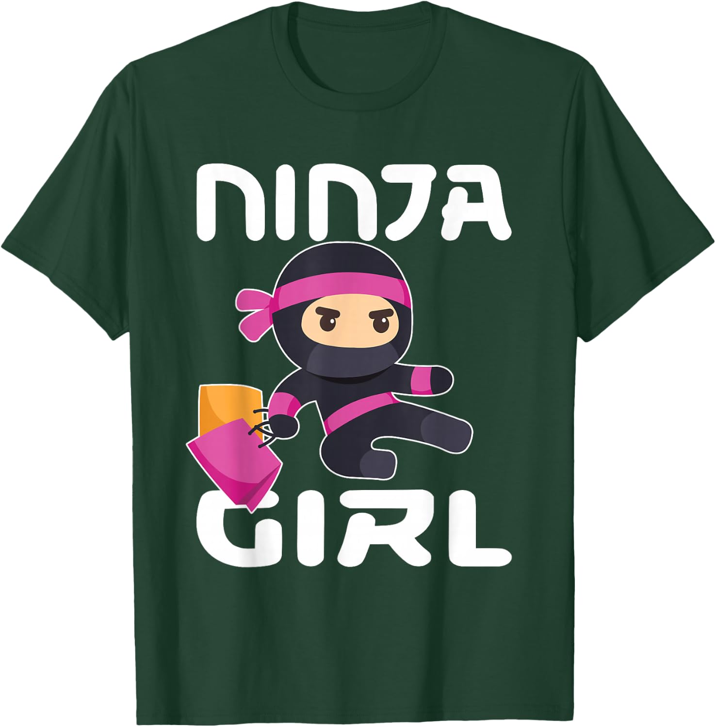Ninja Girl T-Shirt - T-Shirt | Forest