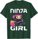 Ninja Girl T-Shirt - T-Shirt | Forest