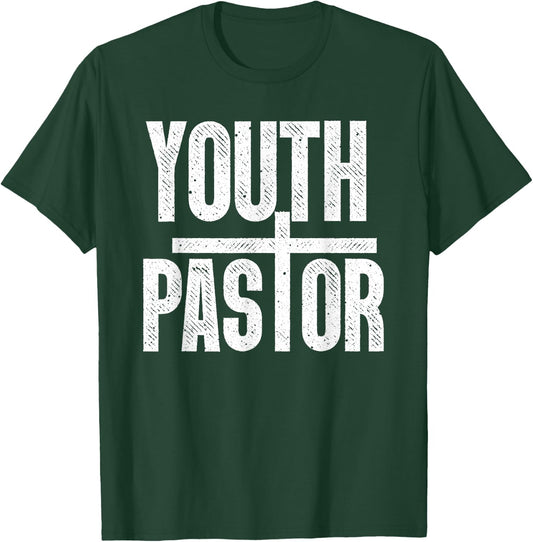 Funny Youth Pastor Art Women Christian Pastor T-Shirt - T-Shirt | Forest