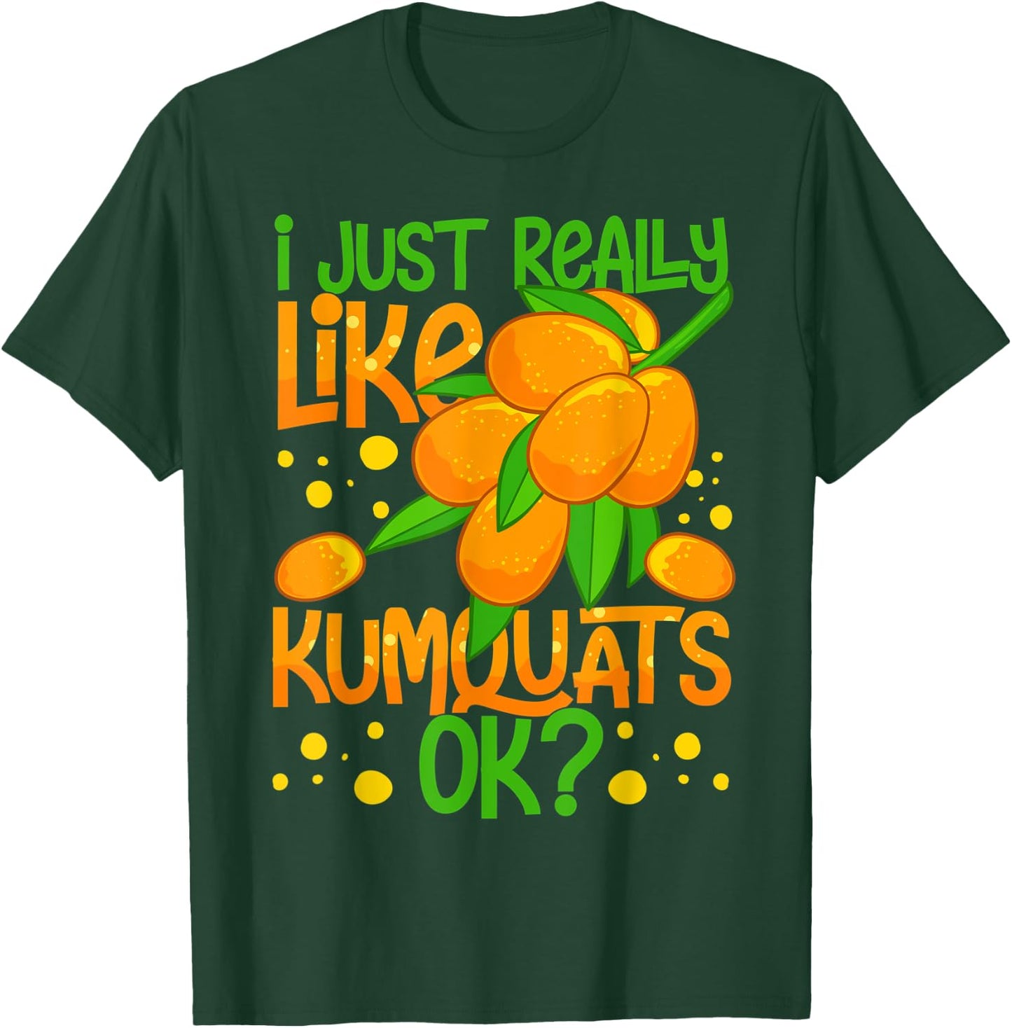 Kumquat Tree Fruit Recipes Orange Plant Marmalade T-Shirt - T-Shirt | Forest
