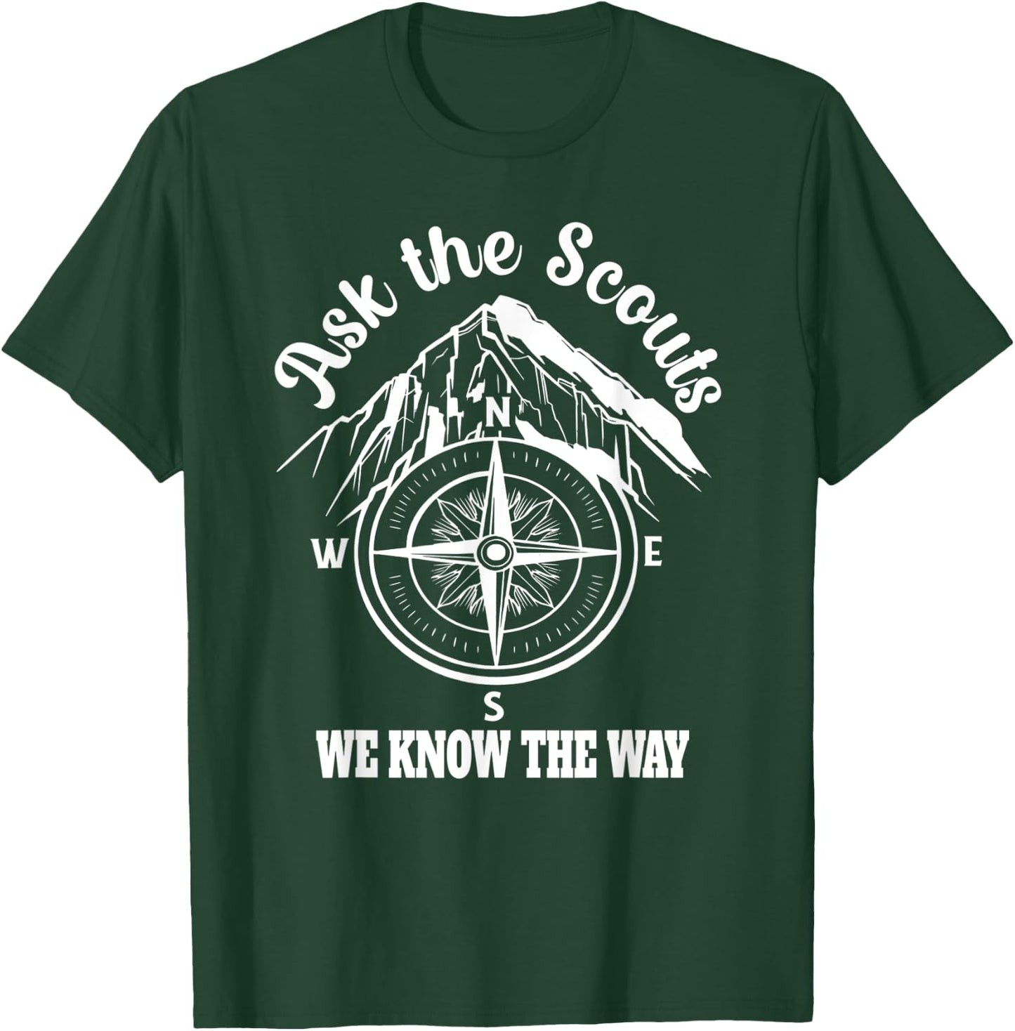 Funny Scout Scouting Gear Cub Camping Scout Leader T-Shirt - T-Shirt | Forest