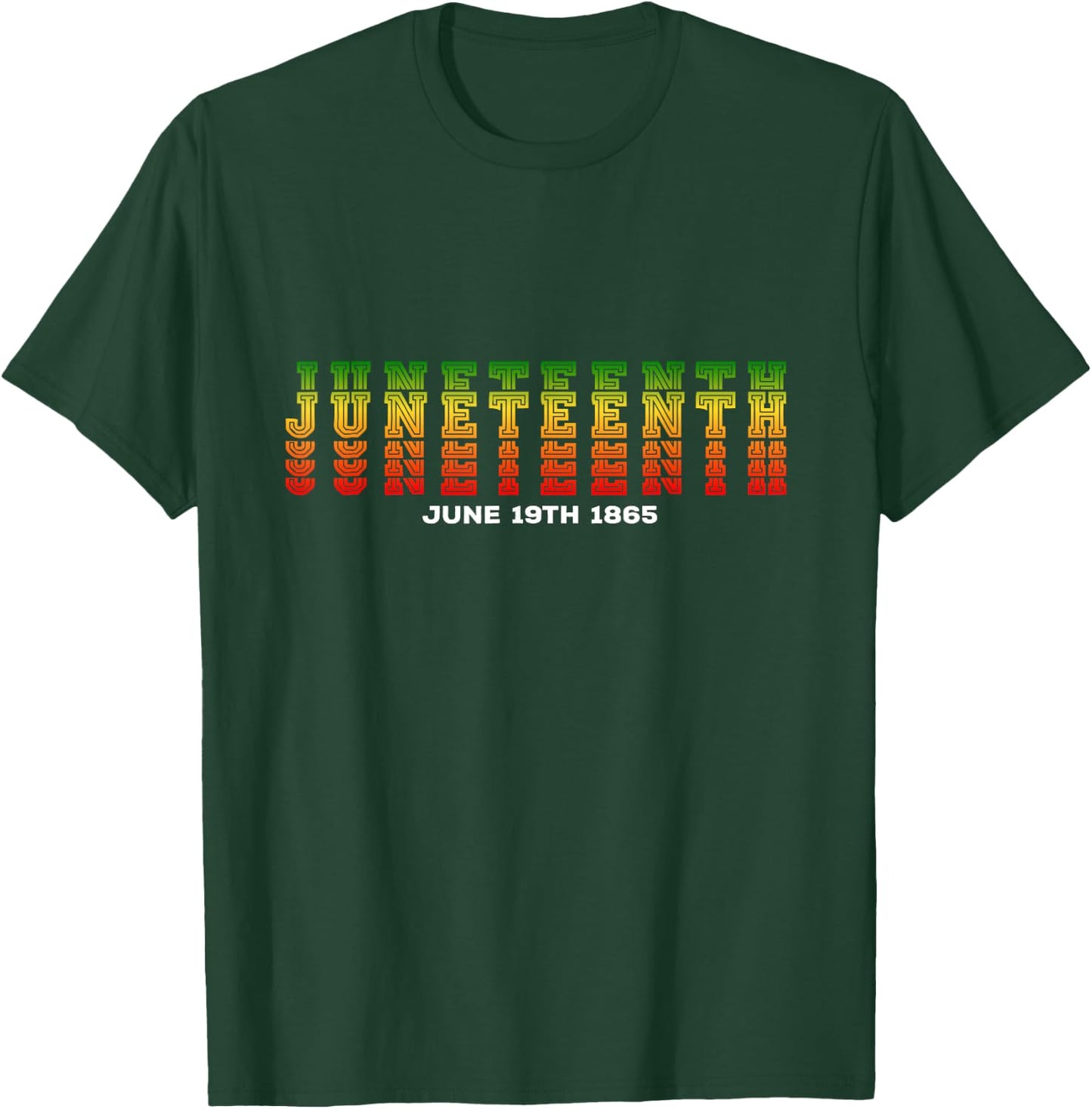 Happy Juneteenth Is My Independence Day Free ish Black Men T-Shirt - T-Shirt | Forest
