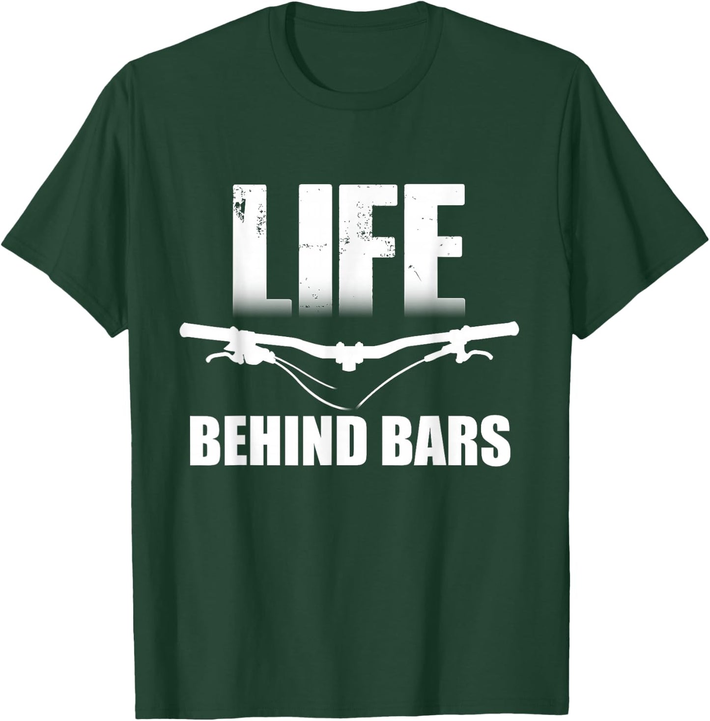 Mountain Biking T shirt - Life Behind Bars & T-Shirt - T-Shirt | Forest