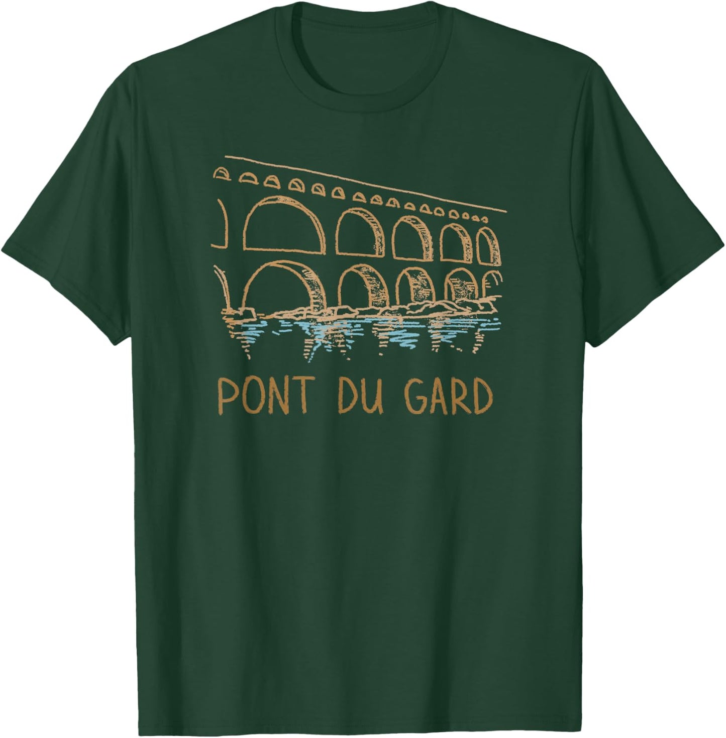 Pont du Gard T-Shirt - T-Shirt | Forest