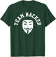 Hacker Anonymous Mask Gift Computer Funny T-Shirt - T-Shirt | Forest