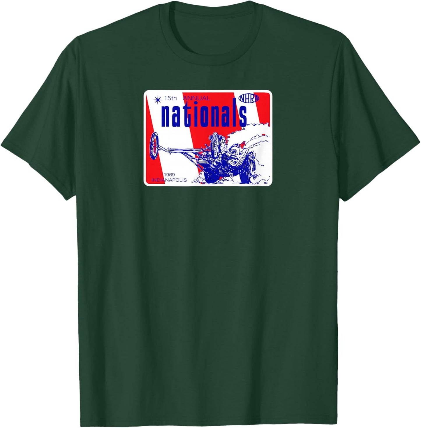 NHRA 1969 Nationals T-Shirt - T-Shirt | Forest