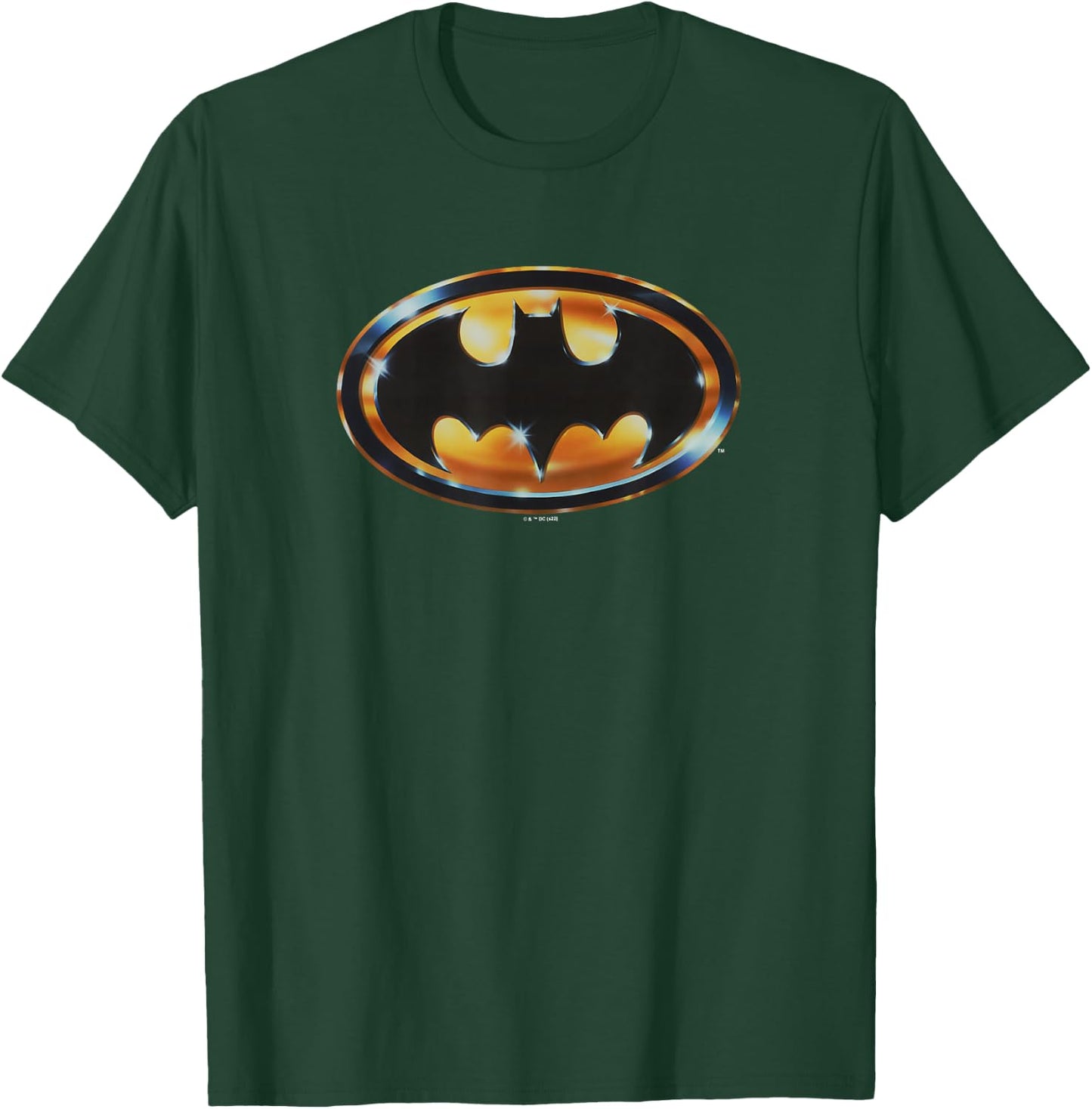 Batman (1989) Batman Shiny Logo T-Shirt - T-Shirt | Forest
