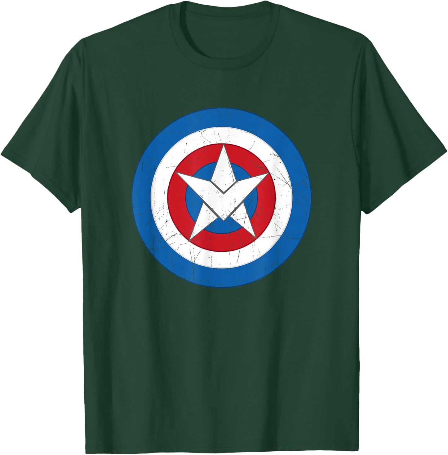 Marvel Captain America Symbol of Truth Sam Wilson Shield T-Shirt - T-Shirt | Forest