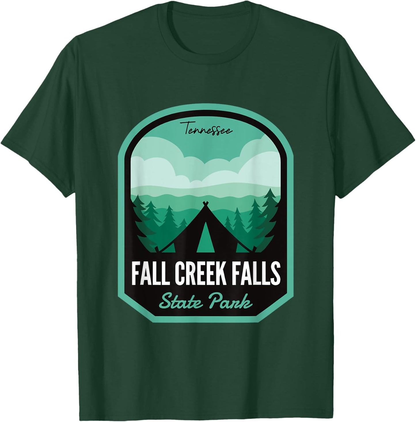 Fall Creek Falls State Park TN Camping T-Shirt - T-Shirt | Forest
