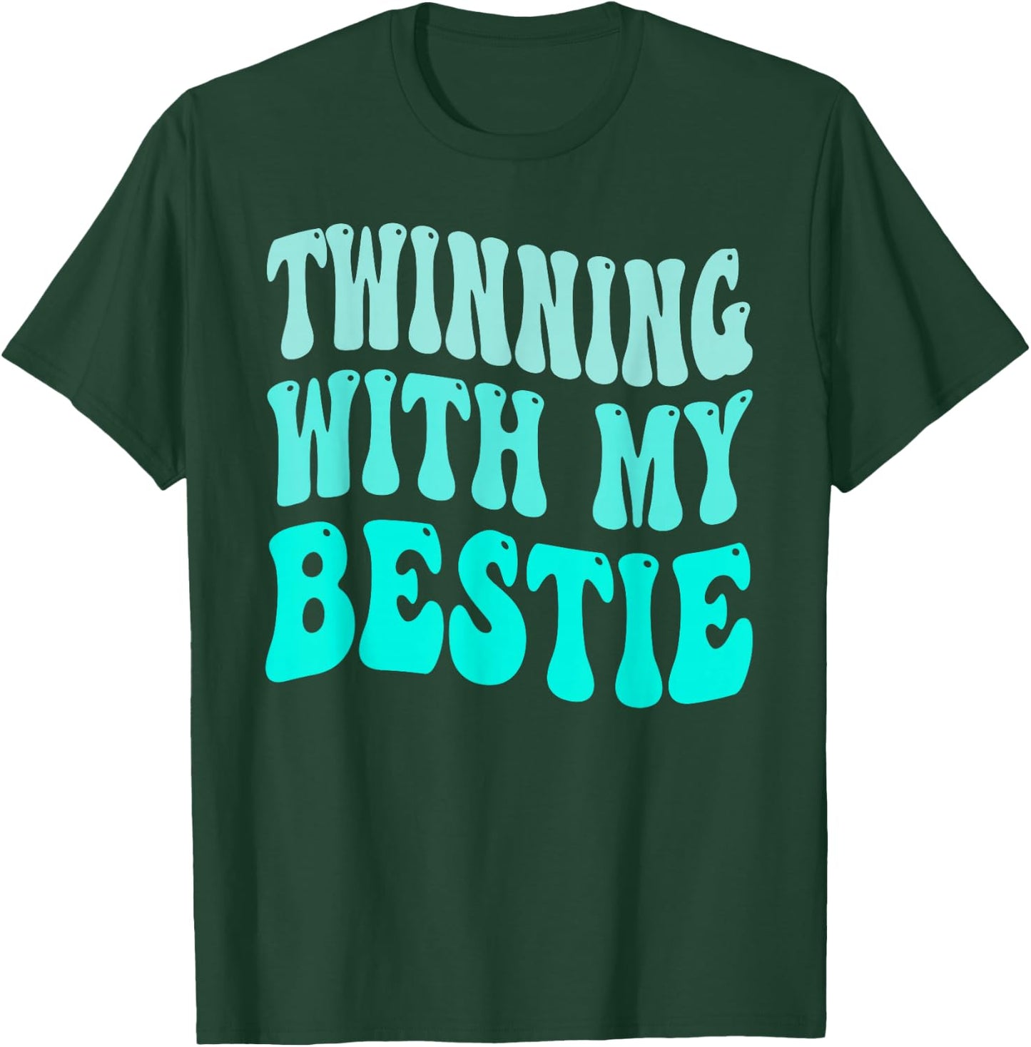 Twinning With My Bestie Boy Spirit Week Twin Day Best Friend T-Shirt - T-Shirt | Forest