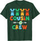 Cousin Crew Easter Bunnies Cute Rabbit Boys Kids Toddler T-Shirt - T-Shirt | Forest
