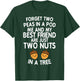 Forget Two Peas in A Pod Me and My Best Friend are Two Nuts T-Shirt - T-Shirt | Forest