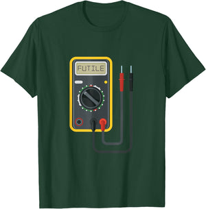 Ingenieure Widerstand ist vain Ohm Law Engineering T-Shirt - T-Shirt | Forest