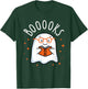 Cute Ghost Reading Book Booooks Teacher Halloween School Kid T-Shirt - T-Shirt | Forest