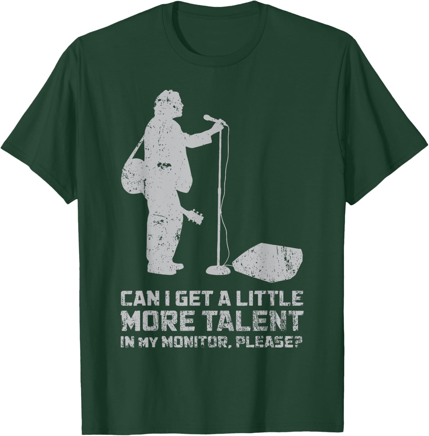 Audio/Sound Engineer/Mixer - More Talent In Monitor T-Shirt - T-Shirt | Forest