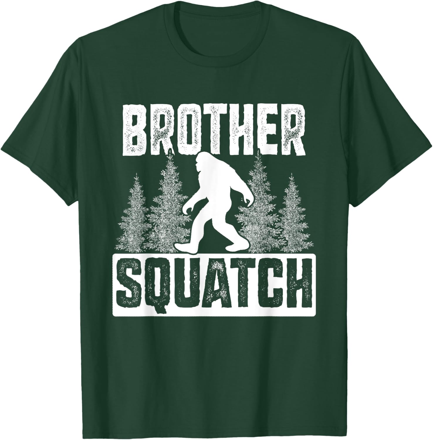Squatchy Matching Family Bigfoot Shirts Brother Squatch T-Shirt - T-Shirt | Forest