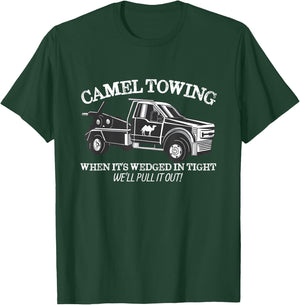 Camel Towing Inappropriate Humor Adult Humor Camel Towing T-Shirt - T-Shirt | Forest