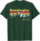 Bloomington Illinois Roots Hometown Vintage Home State Pride T-Shirt - T-Shirt | Forest
