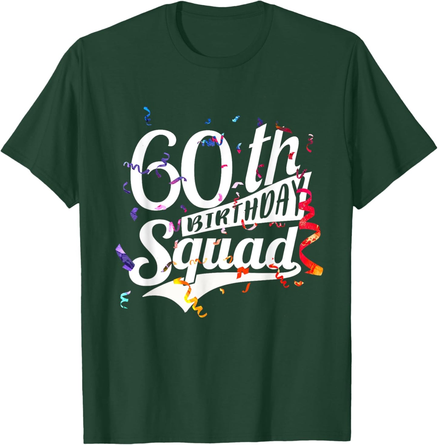 Funny 60th Birthday Gifts Women 1961 Squad T-Shirt - T-Shirt | Forest