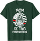 Happy Mothers Day, Mom Of 2 Firefighters USA Flag Proud Men T-Shirt - T-Shirt | Forest