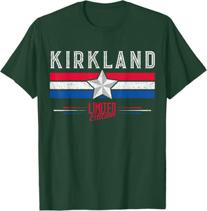 Kirkland Retro Vintage Shirt Gift Women Men Kids T-Shirt - T-Shirt | Forest