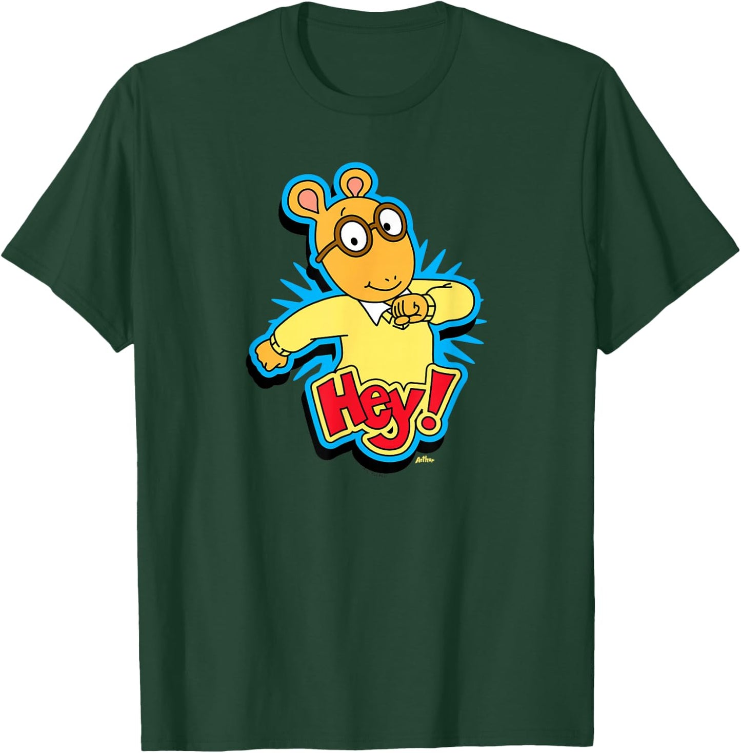 Arthur Walking Hey Burst T-Shirt - T-Shirt | Forest