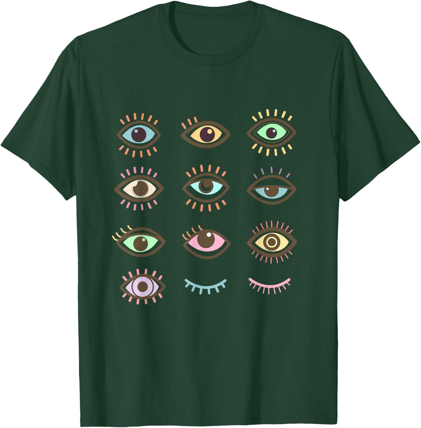 Ophthalmic Technician Tech Optometry And Optician T-Shirt - T-Shirt | Forest