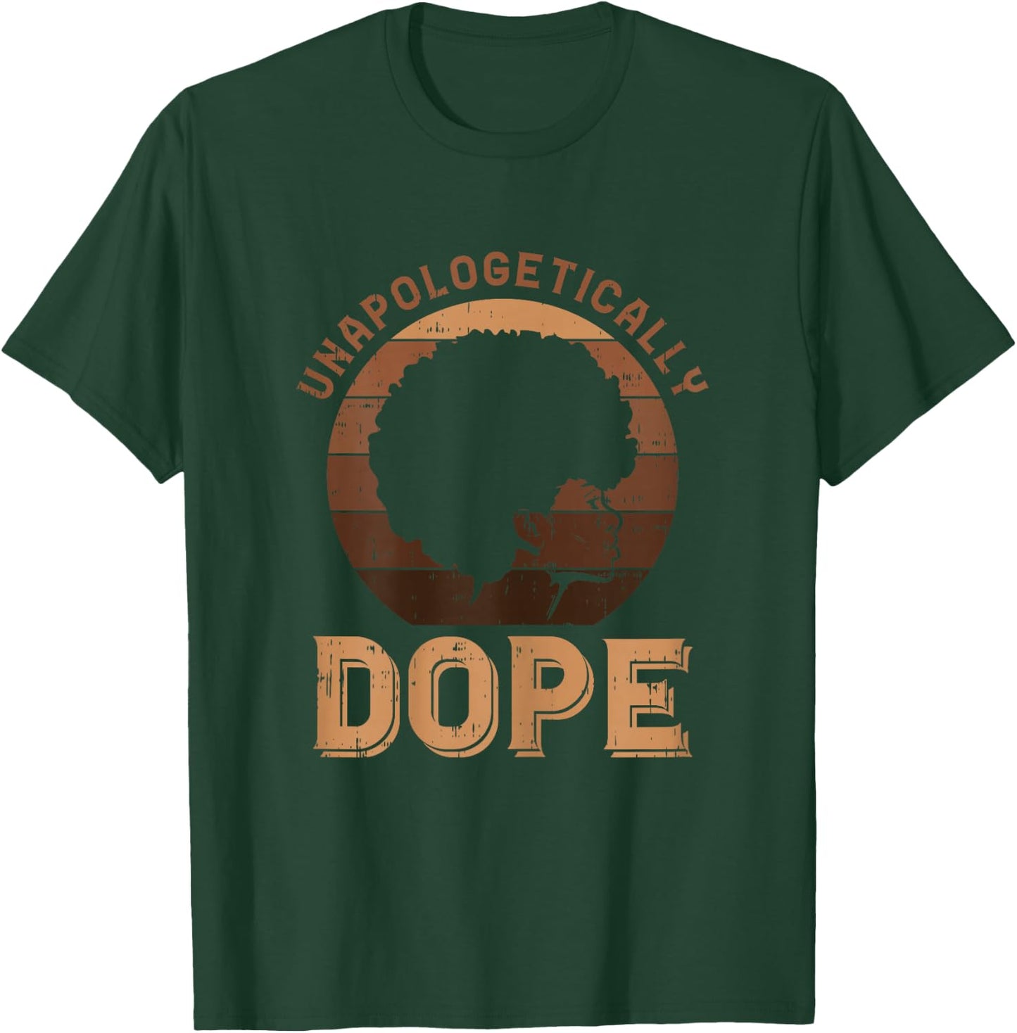 Unapologetic Dope Afro Black Lives Matter Pride BLM Women T-Shirt - T-Shirt | Forest