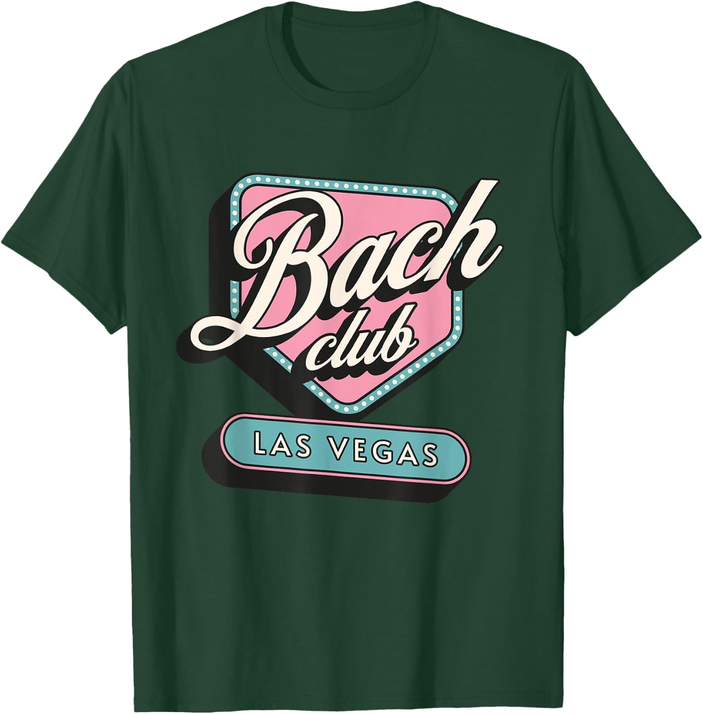 Las Vegas Bachelorette party bach club Vegas girls trip T-Shirt - T-Shirt | Forest