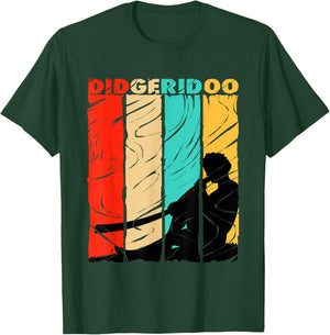 Retro Didgeridoo T-Shirt - T-Shirt | Forest