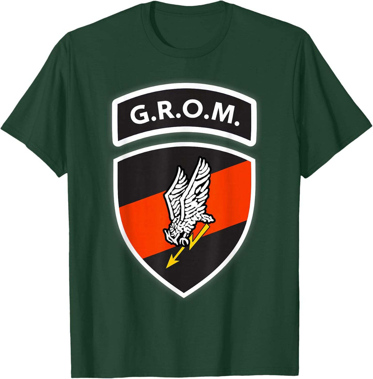 Polish Special Forces GROM Military Intelligence Agency T-Shirt - T-Shirt | Forest