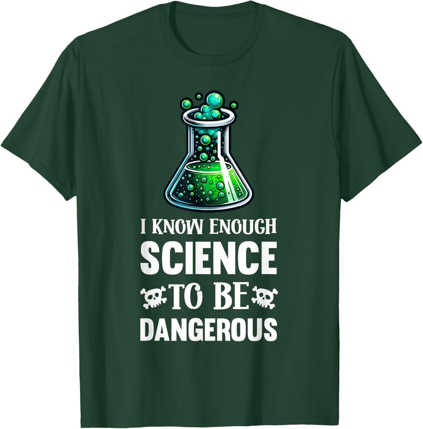 Funny Science Pun Chemistry Lab Experiment Nerd , Small, Black T-Shirt - T-Shirt | Forest