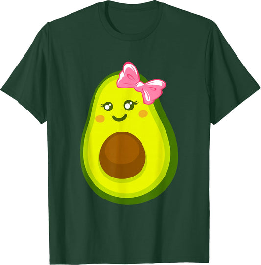 Avocado Woman and Girl T-Shirt - T-Shirt | Forest