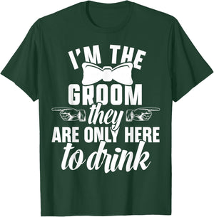 The Groom Bachelor Supplies Party Wedding T-Shirt - T-Shirt | Forest
