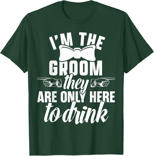 The Groom Bachelor Supplies Party Wedding T-Shirt - T-Shirt | Forest