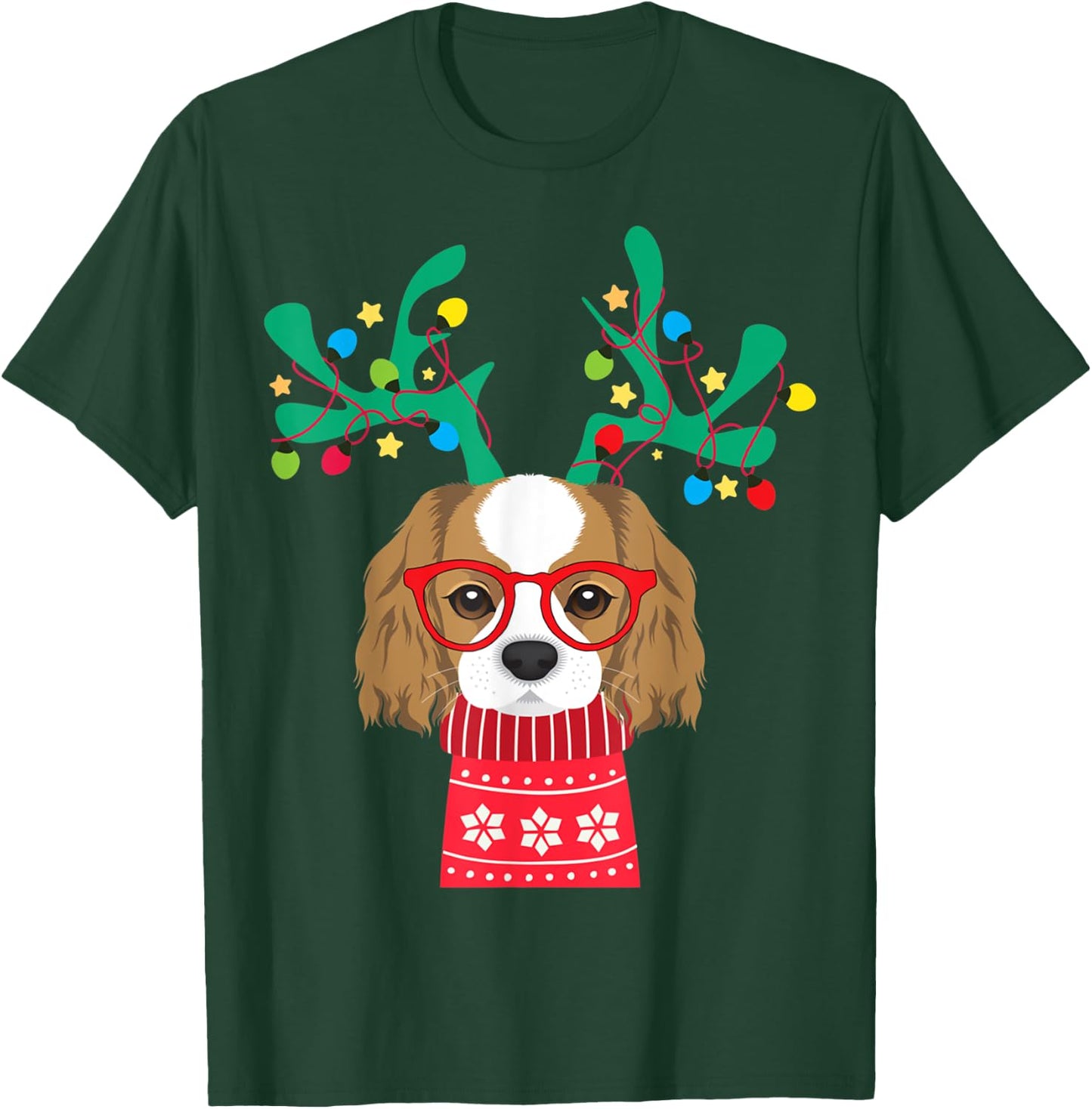Crazy Cat Flash ForEssential quotes 114 Cavalier King Charles Spaniel Funny Holiday Xmas Christmas T-Shirt - T-Shirt | Forest