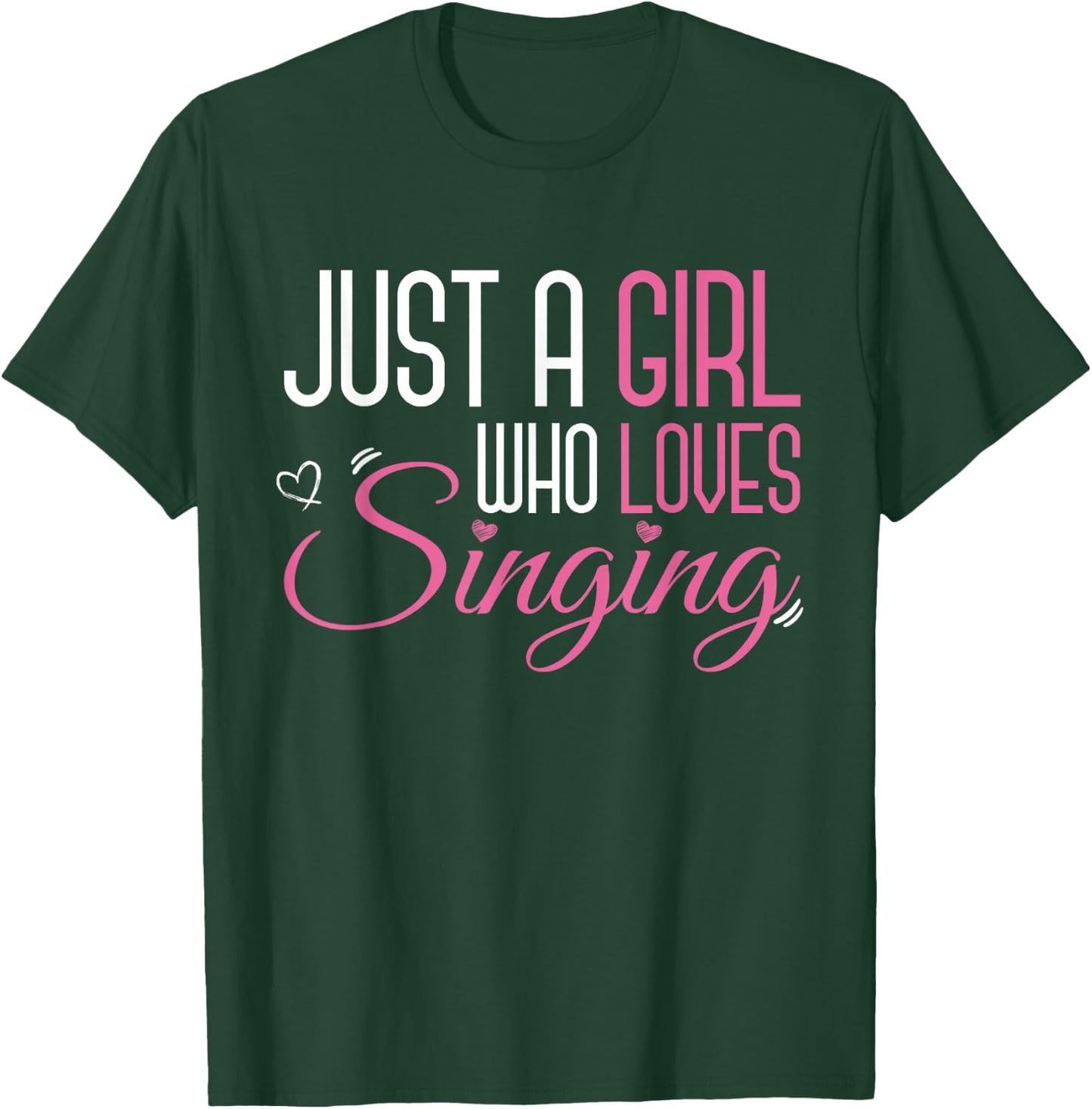 Theatre Singer Stage Actor Musical Girls T-Shirt - T-Shirt | Forest