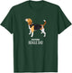 Certified beagle dad T-Shirt - T-Shirt | Forest
