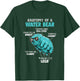 Tardigrade Anatomy Water Bear Funny Science Microbiology Art T-Shirt - T-Shirt | Forest