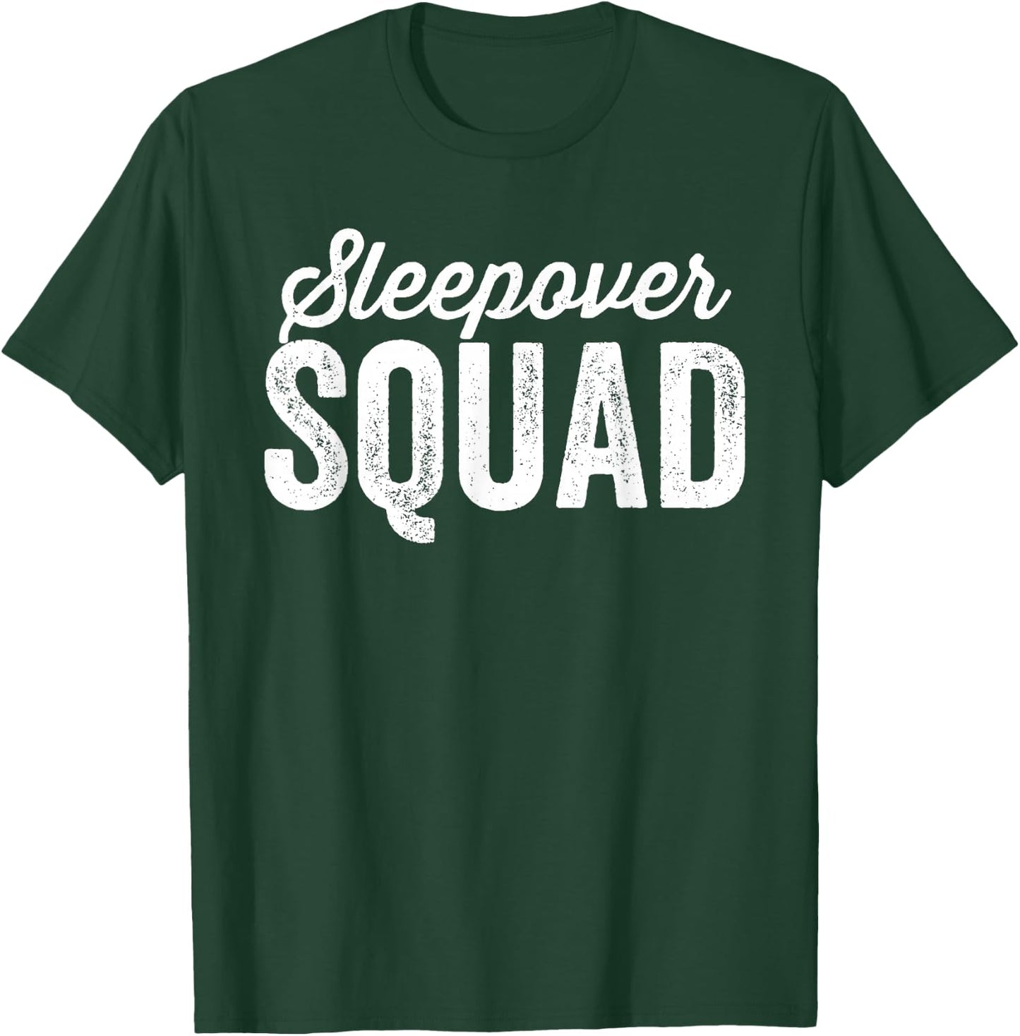 Cute Sleepover Squad Slumber Party Crew Pajama BFF Bestie T-Shirt - T-Shirt | Forest